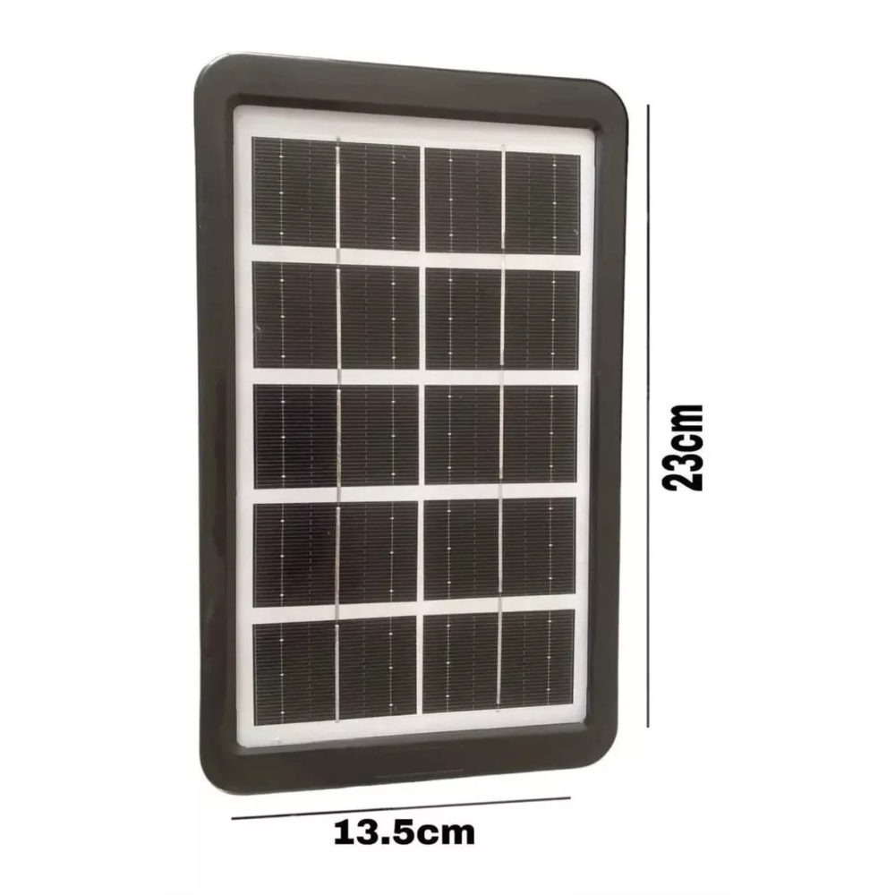 Ventilador Portátil Solar Con Radio EP-0