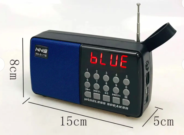 RADIO DE RECARGA SOLAR NS-S177S