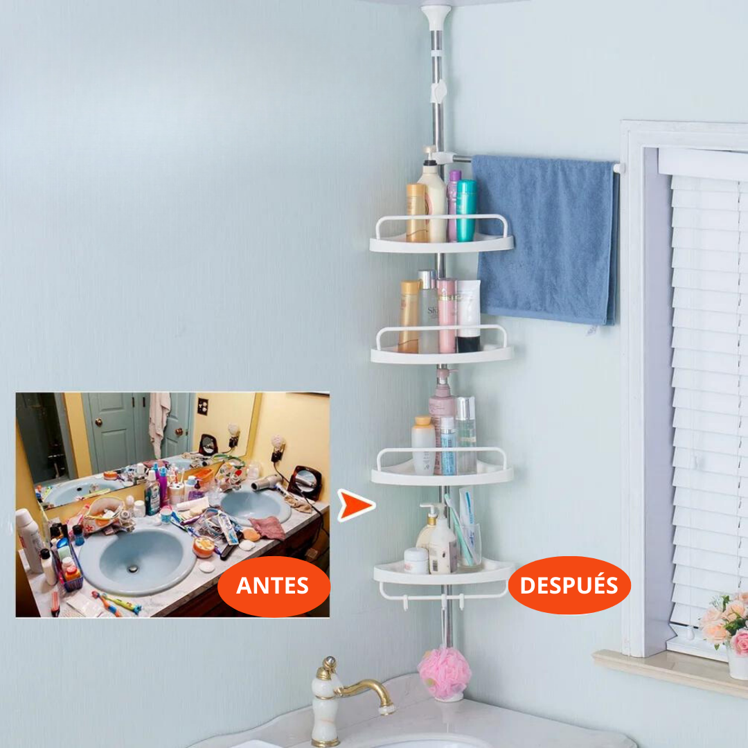 Organizador Esquinero Baño Ducha Ajuste