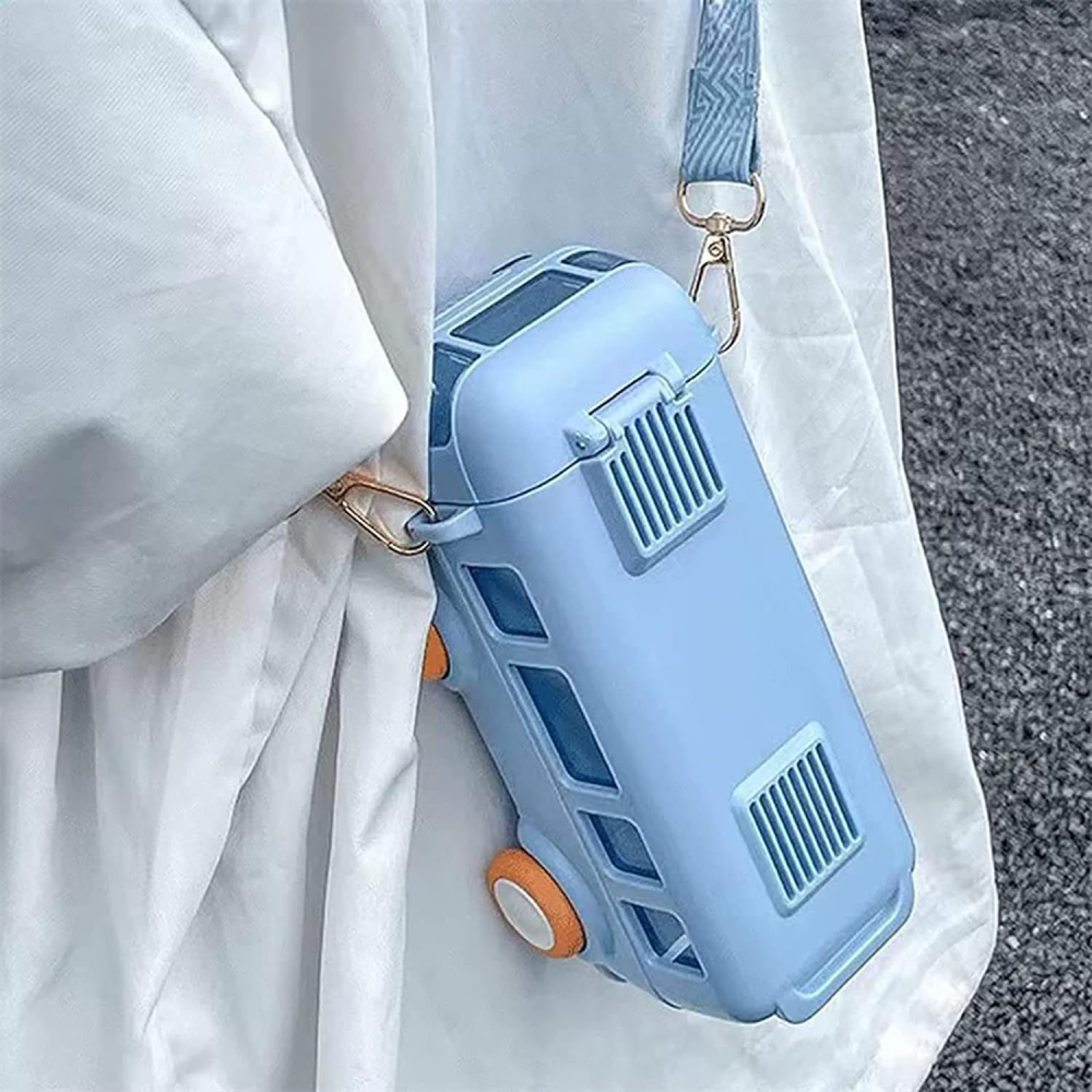 Botella Para El Agua En Forma De Autobus