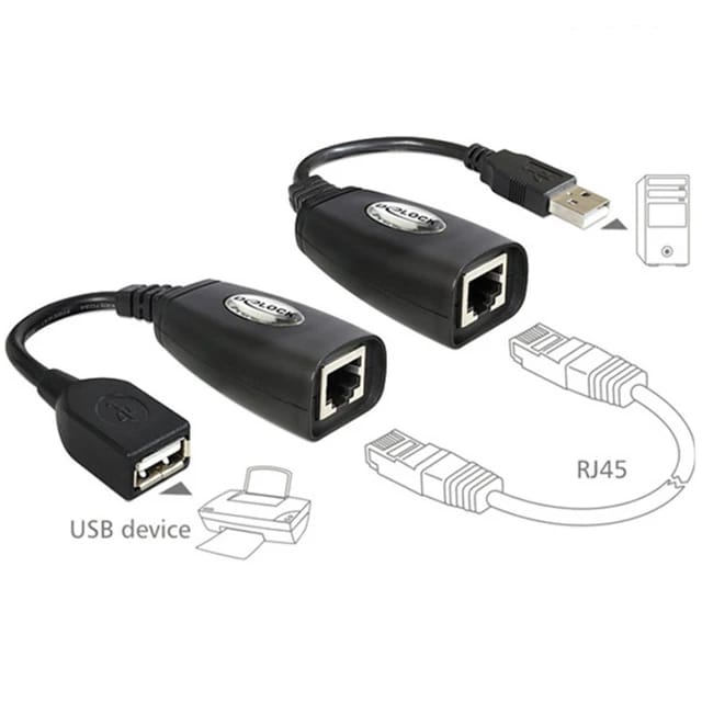 ADAPTADOR DE EXTENCION USB USBRJ45