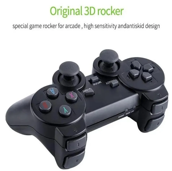 Mini Consola 4K Controles Inalambricos