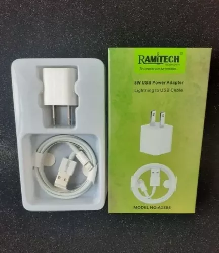 CARGADOR RAMITECH IOS A1385