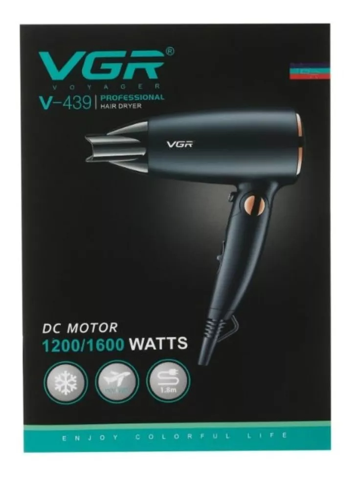 Mini Secador Pelo VGR