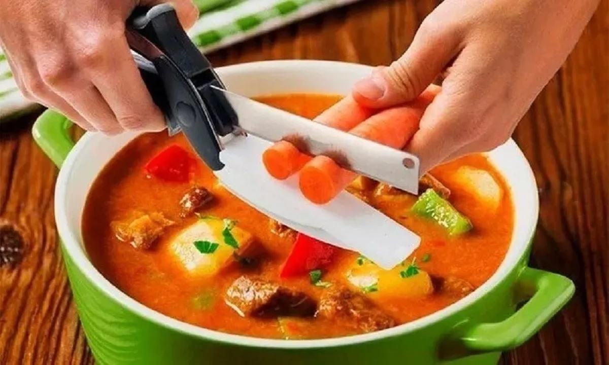 Clever Cutter cuchillo Tijeras 2 En 1