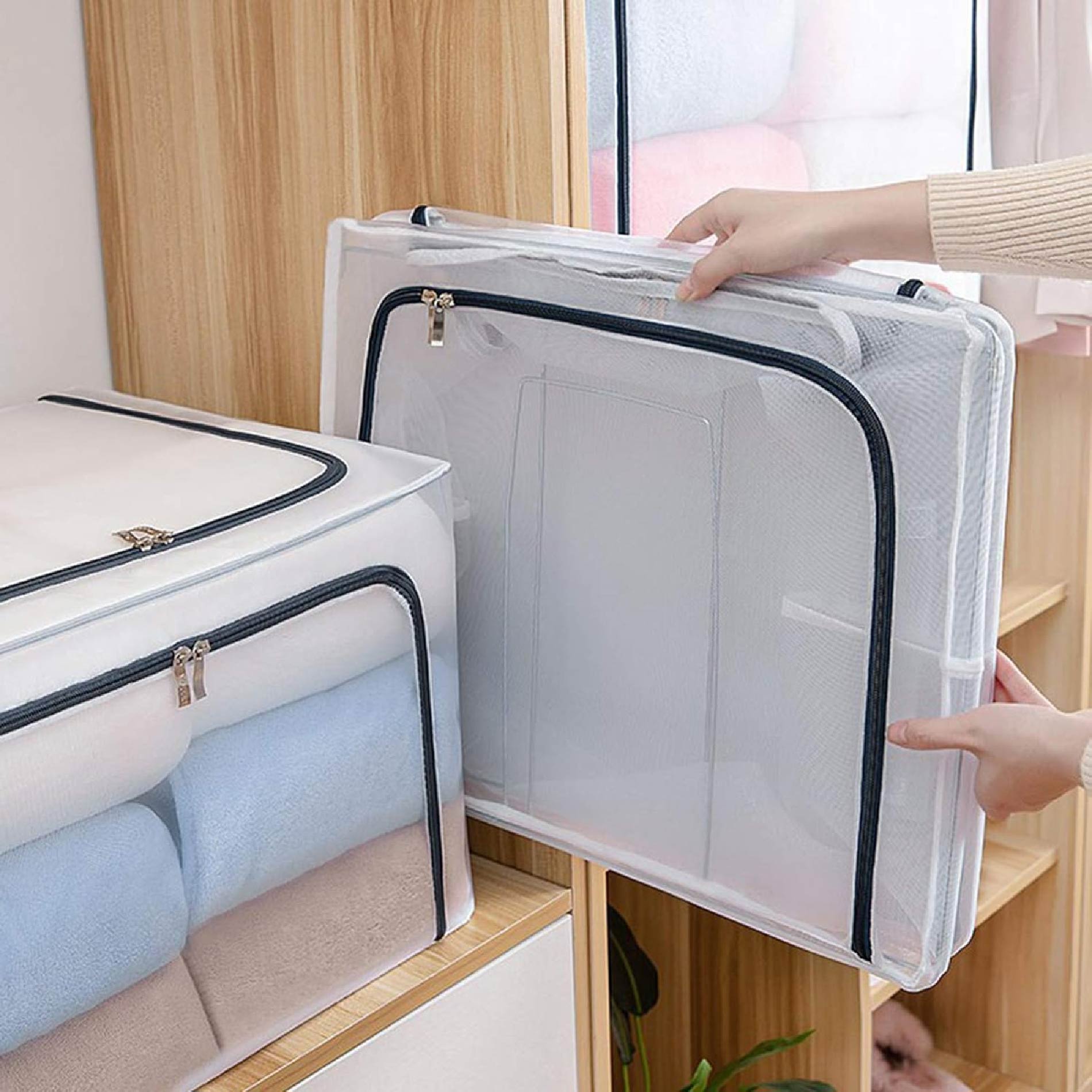 ORGANIZADOR PLEGABLE CUBRELECHOS RIGIDO