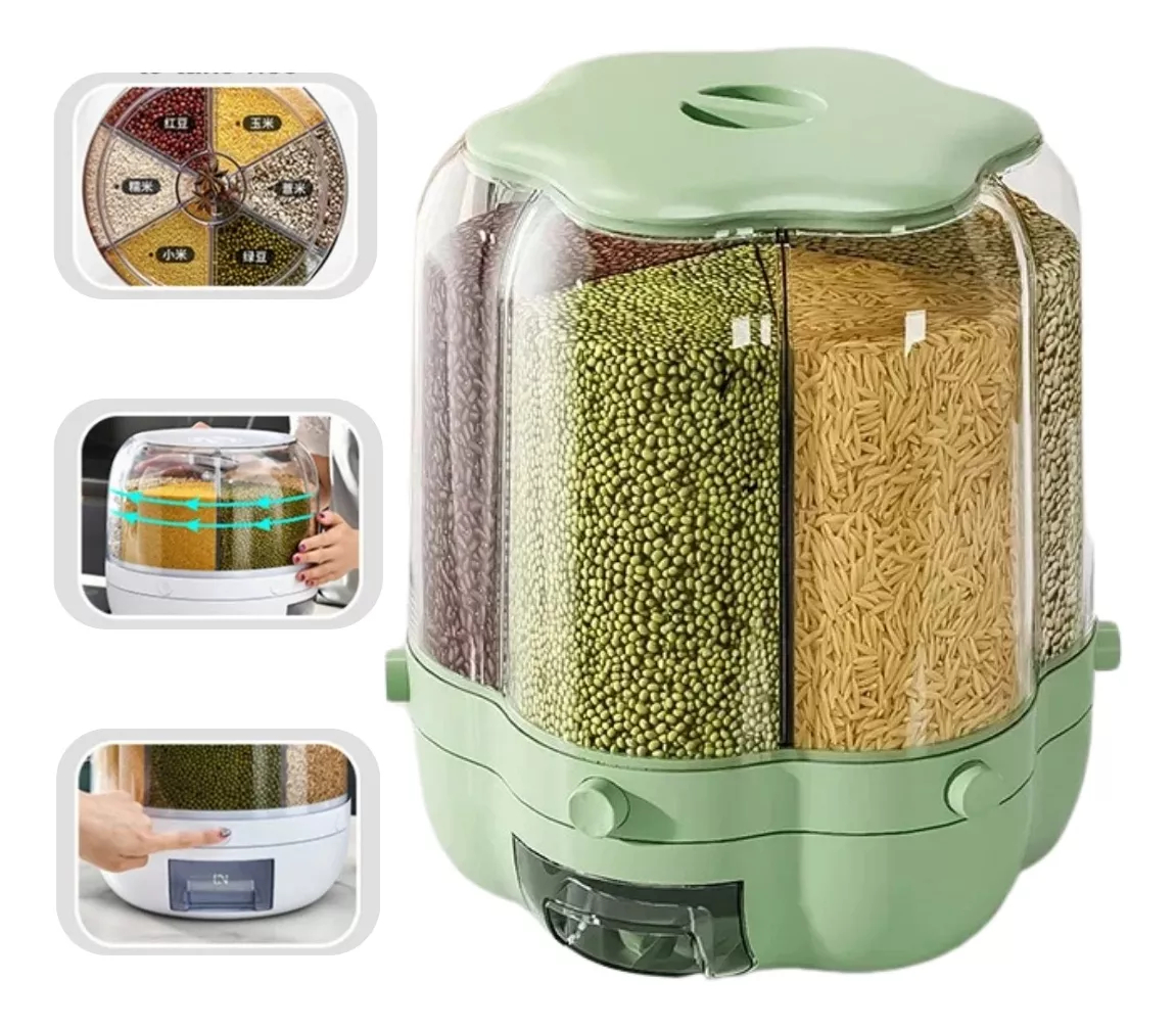 Dispensador Giratorio De Granos estrella - Imagen 2