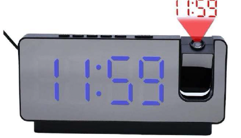 RELOJ DESPERTADOR ELECTRÓNICO DE TECHO C