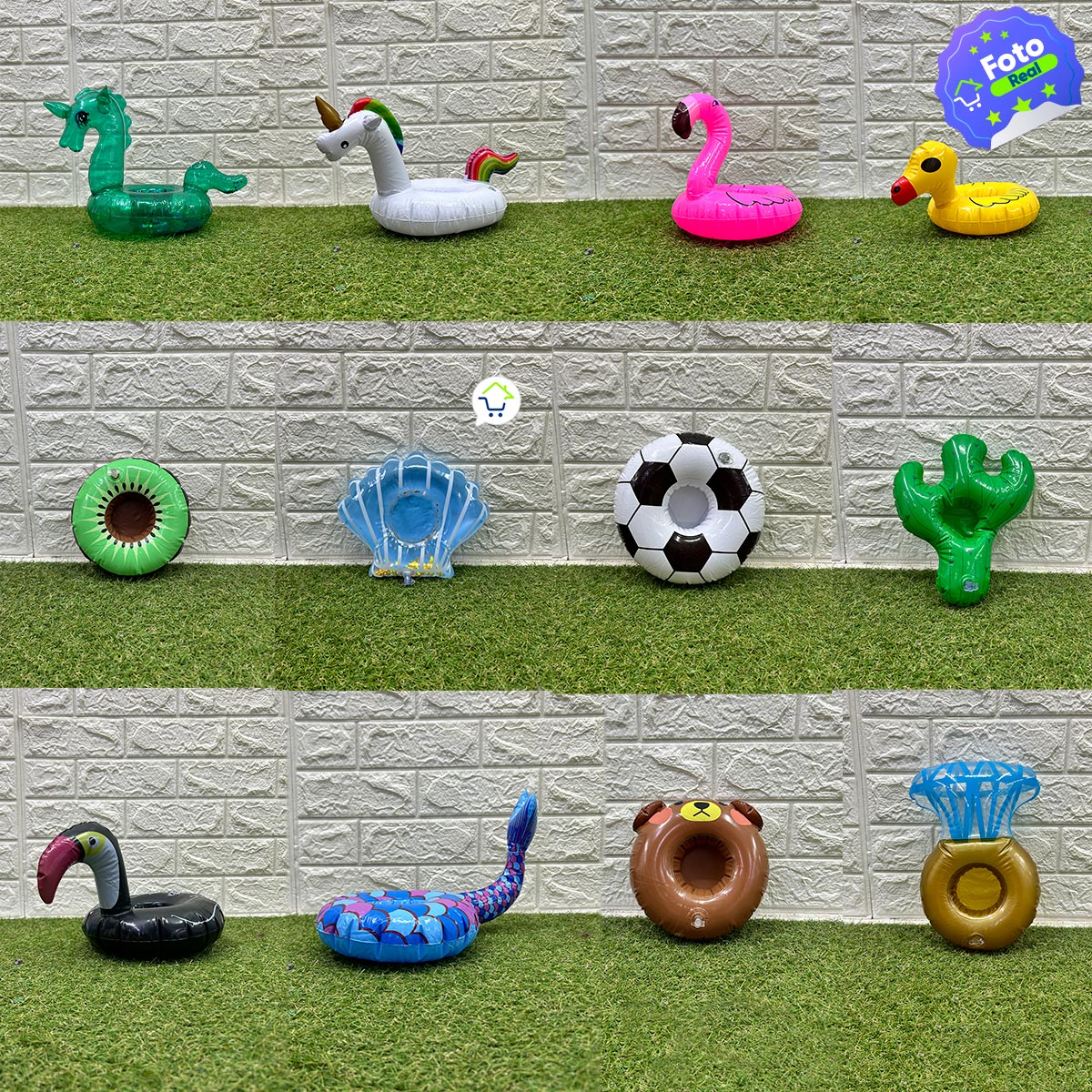 Flotadores Portavasos x12 12XPV