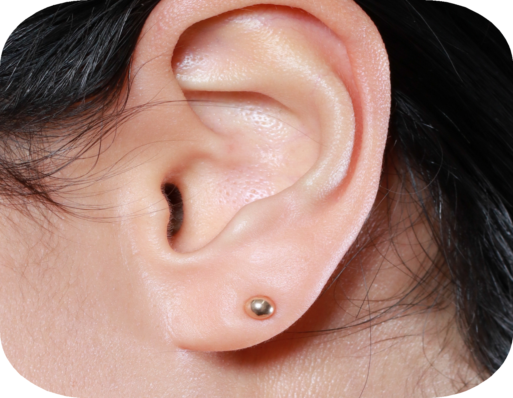 TOPO EN ORO LAMINADO DORADO BOLA 4MM