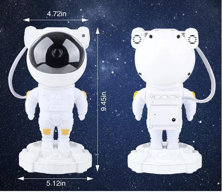 Proyector De Galaxias Astronauta Con Con