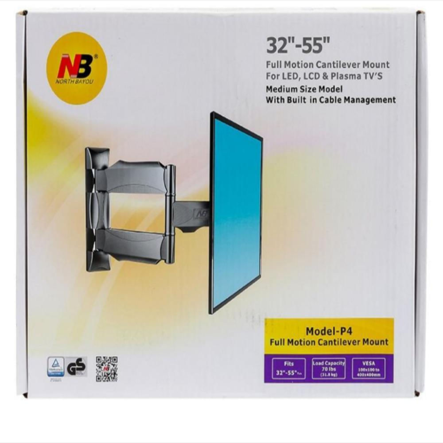 Soporte De Pared Para Televisor De 32-55