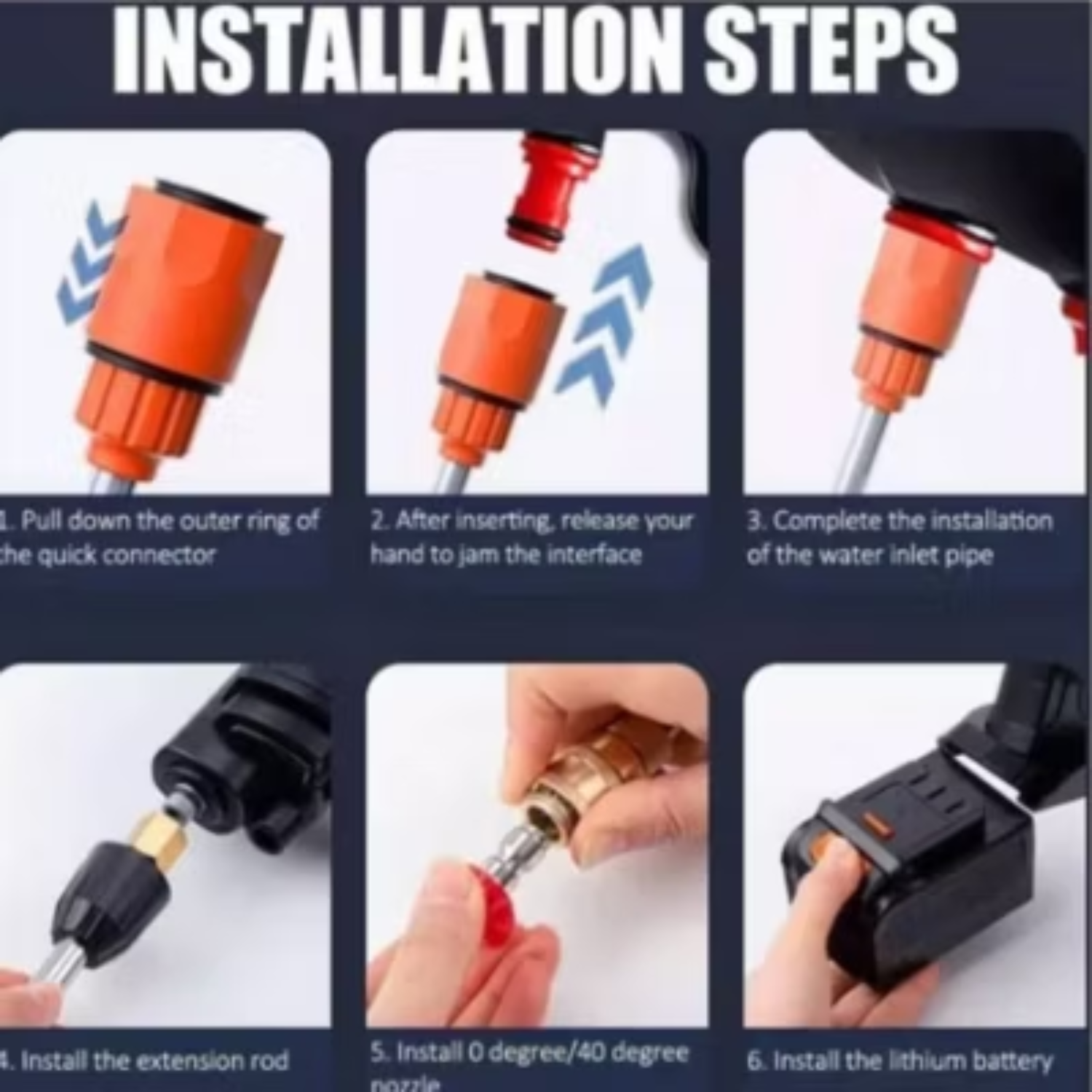 Hidro lavadora Inalámbrica Portátil