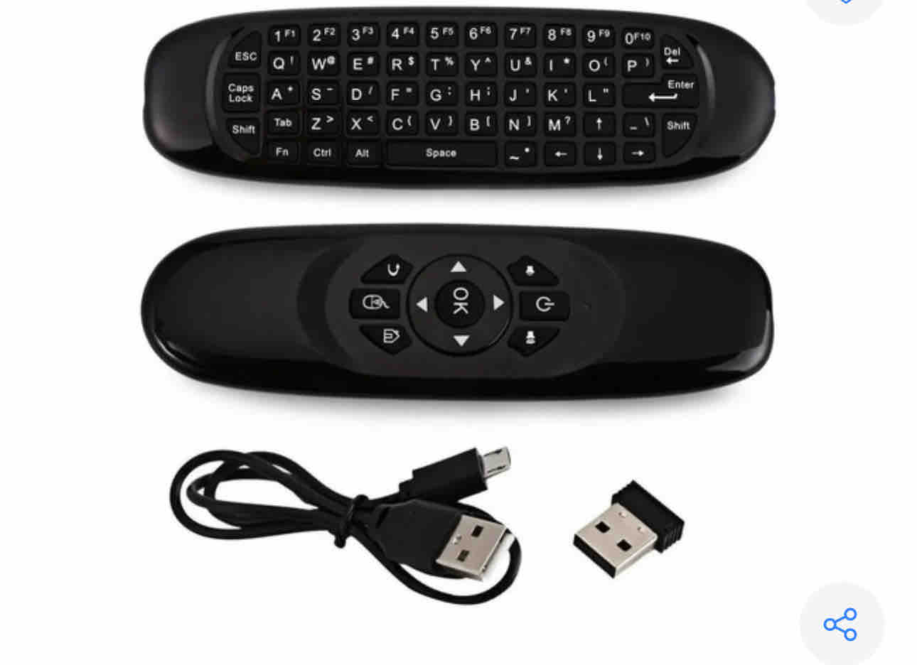 Control Remoto Air Mouse Smart Tv BT