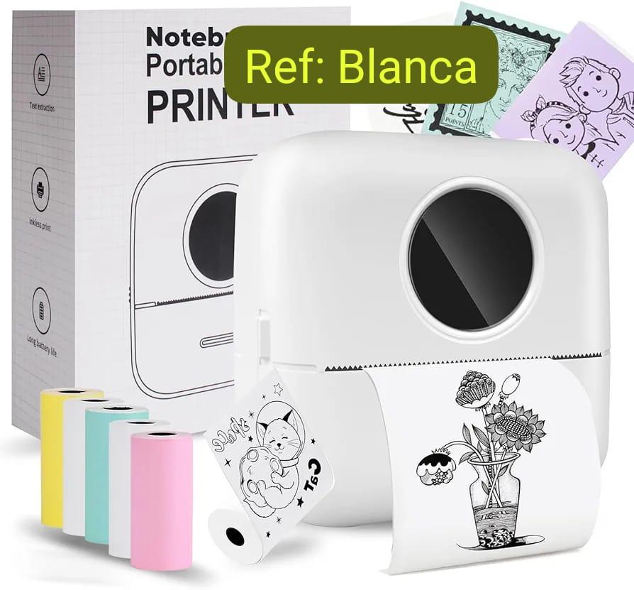 Mini impresora portátil A8C