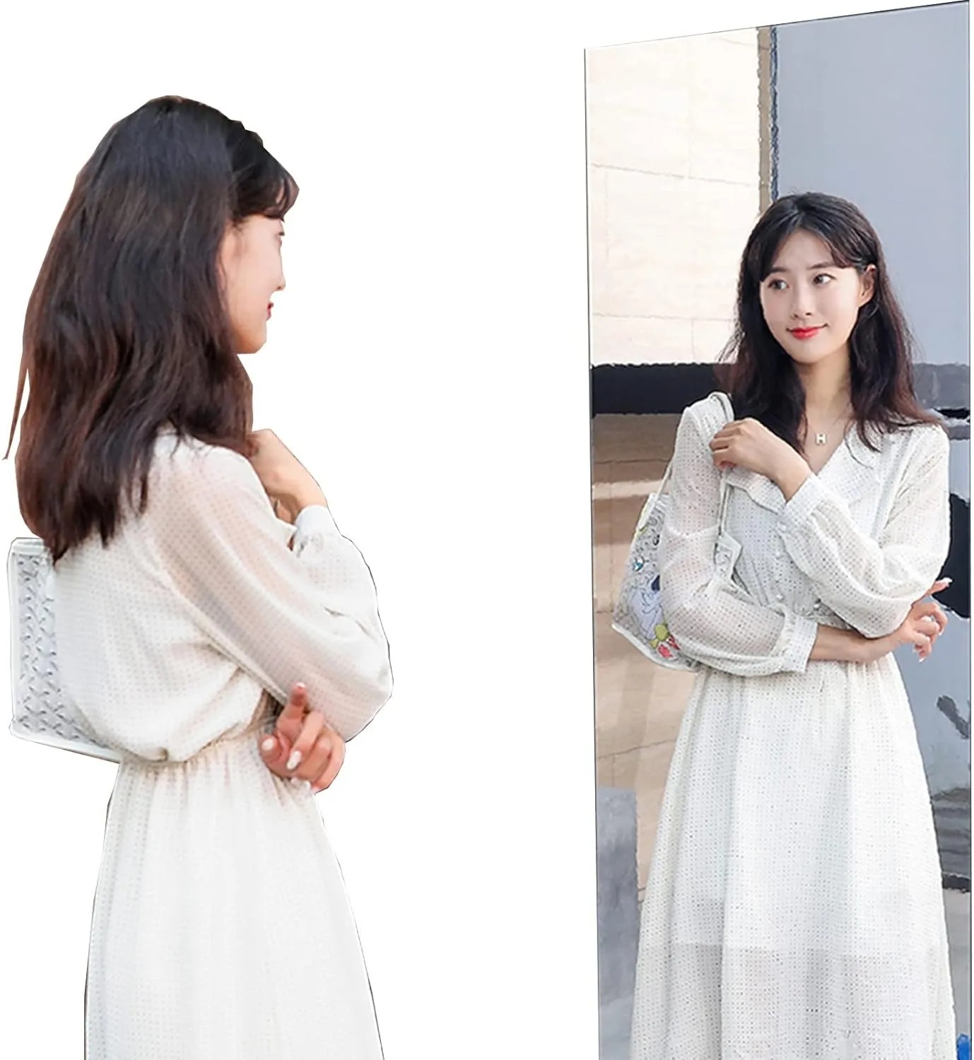 Espejo flexible grande 1,25 mts largo