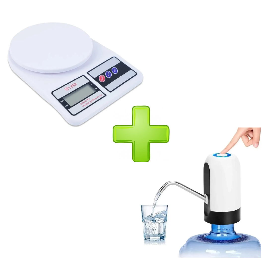 Dispensador Automático Agua + Balanza