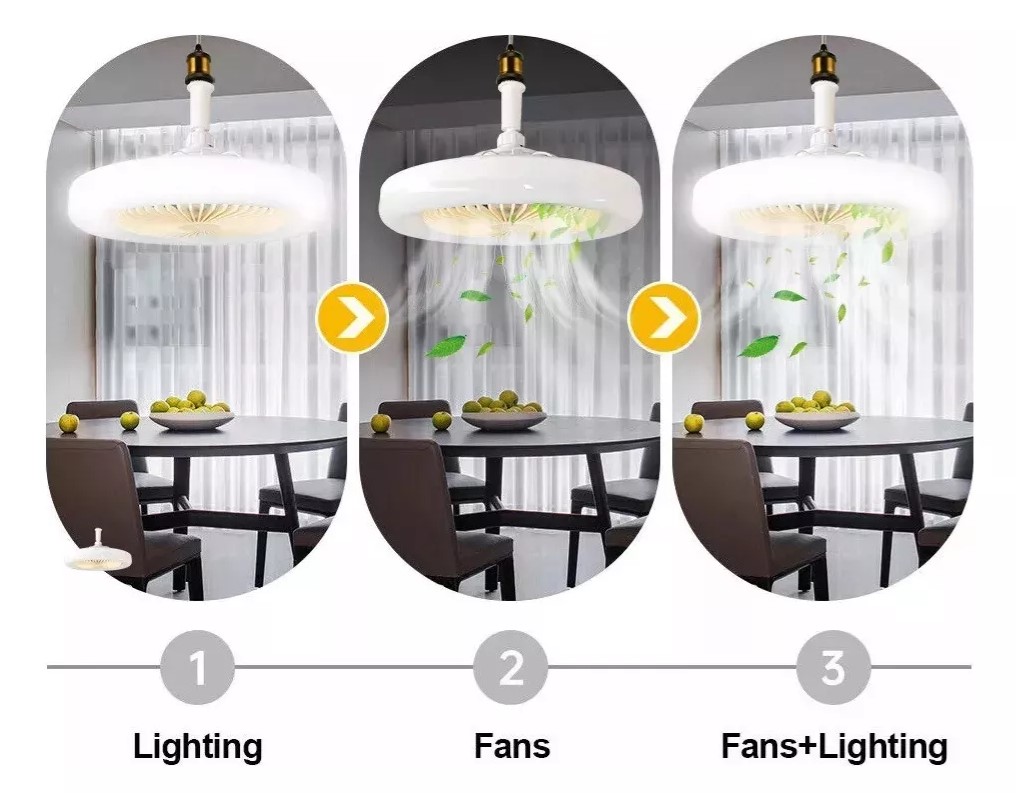 Bombillo Ventilador de techo