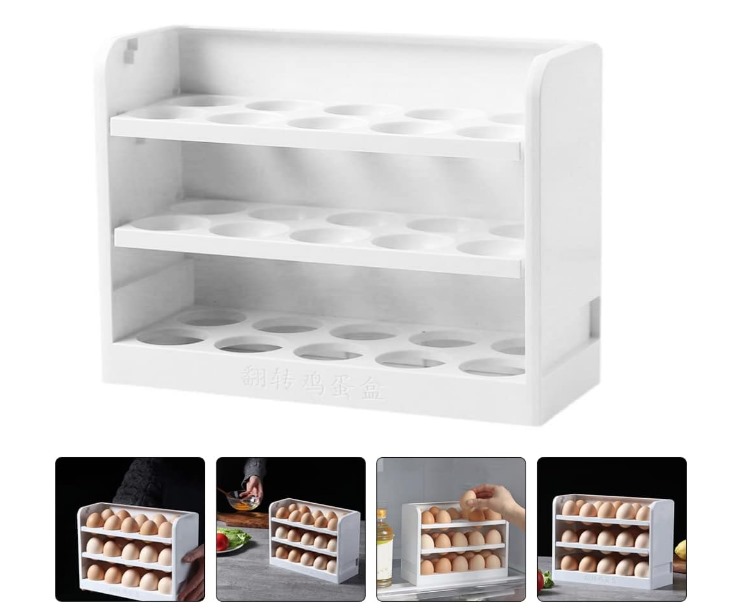 Organizador huevos cuadrado