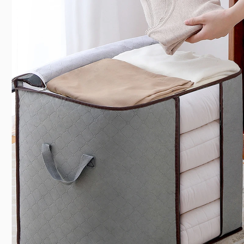 Organizador para cobijas y ropa set x 3