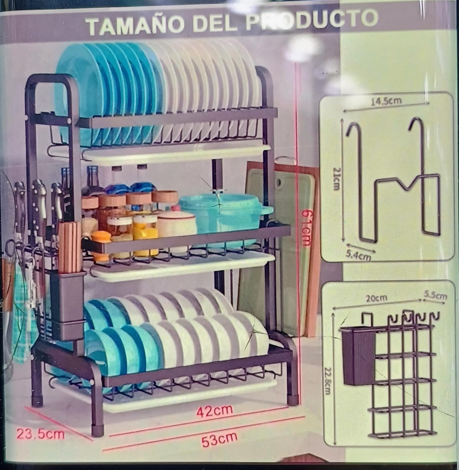 Escurridor Platero 3 Niveles