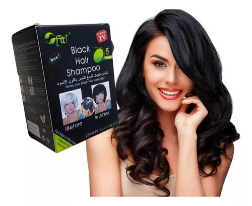 SHAMPOO CUBRE CANAS NEGRO CAJA X 10 UND - Imagen 3