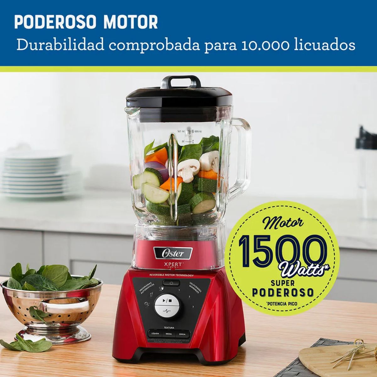 Licuadora Xpert Series + vaso Blend-N-Go