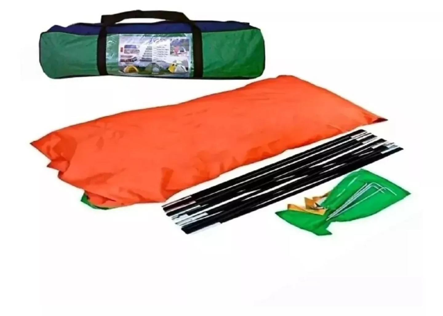 CAMPING CARPA PARA 2 PERSONAS 200x120 CM