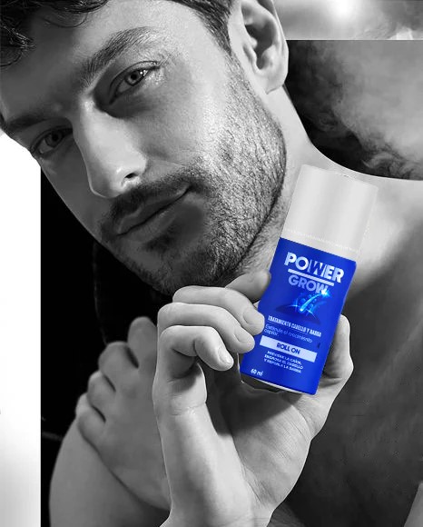 BARBA POWER GROW + ANTI OJERAS HOMBRE