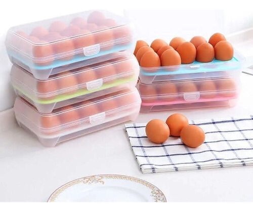 Porta huevos canasta plastico