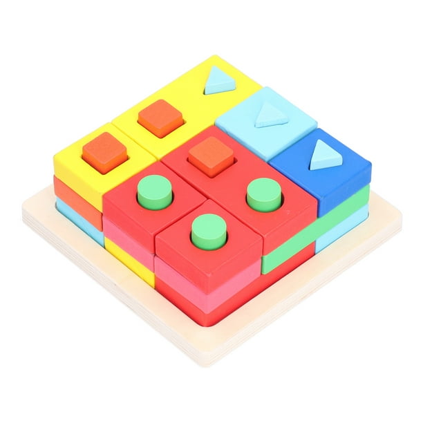 Juego De Madera Cubos Encajables