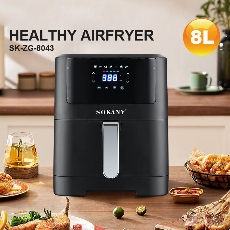 Air Fryer Sokany 8.0 L sk-zg-8043