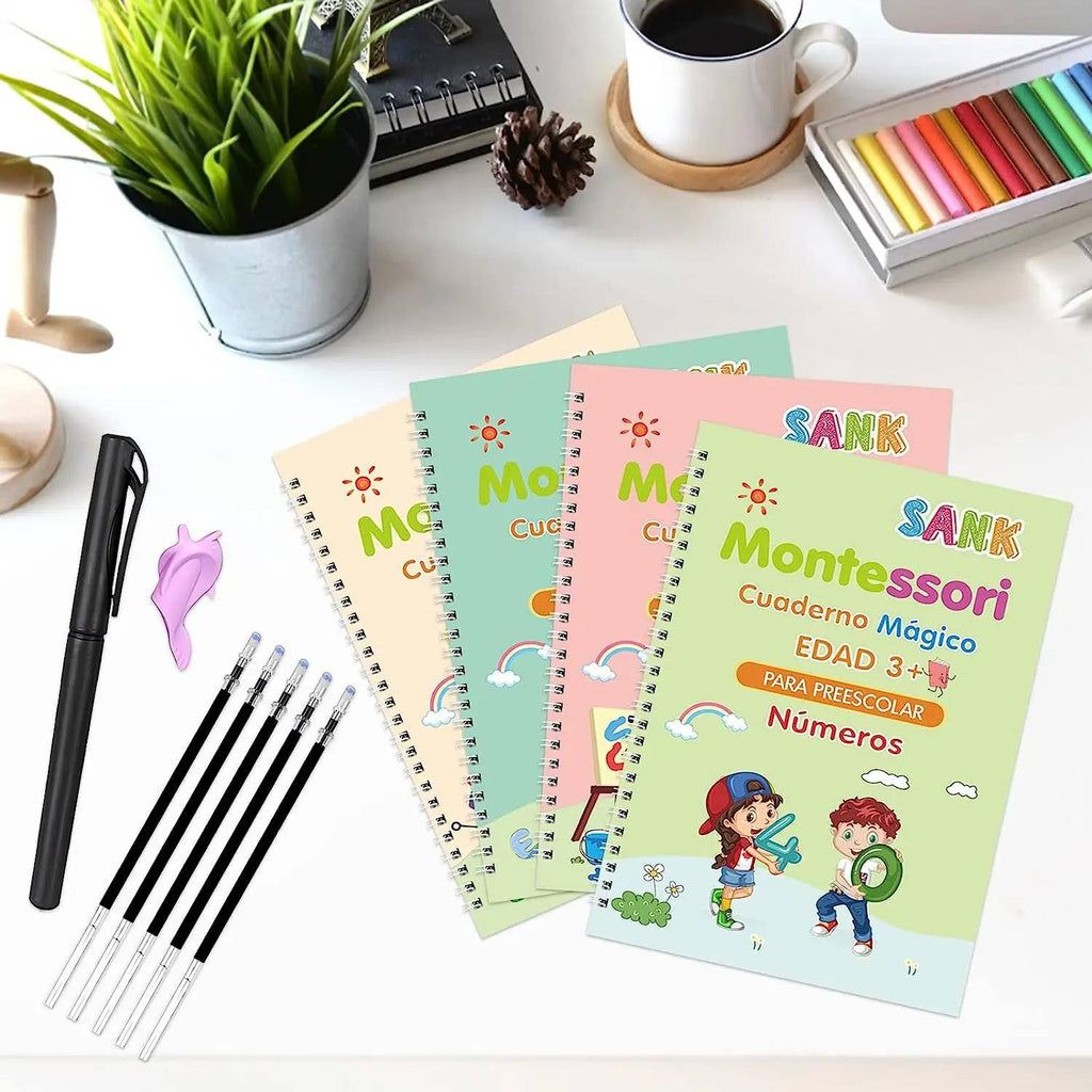 Montessori Spanish Cuadernos Mágicos