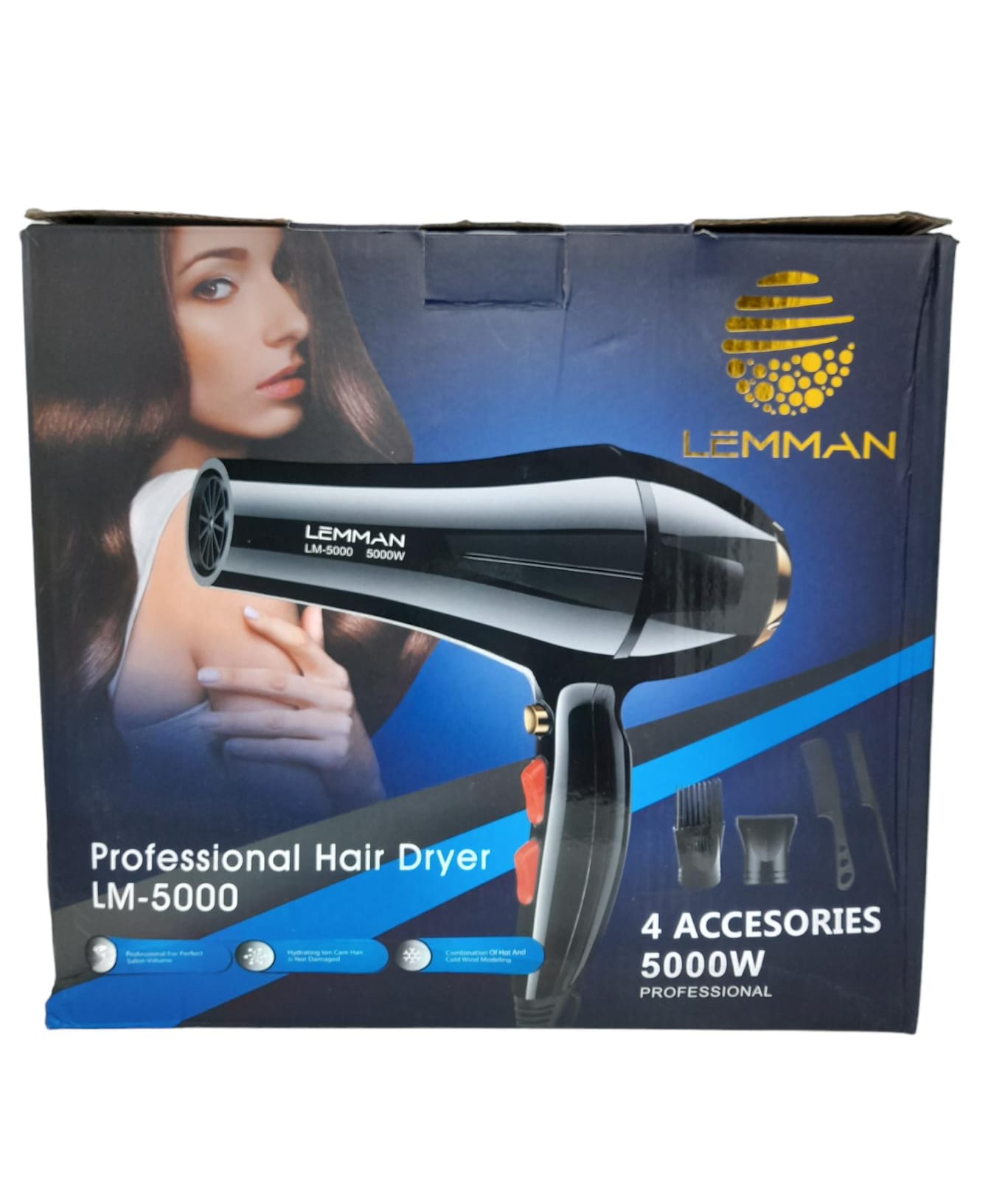 SECADOR DE PELO LEMMAN LM5000