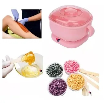 Olla Para Cera Portátil Plegable En Sili