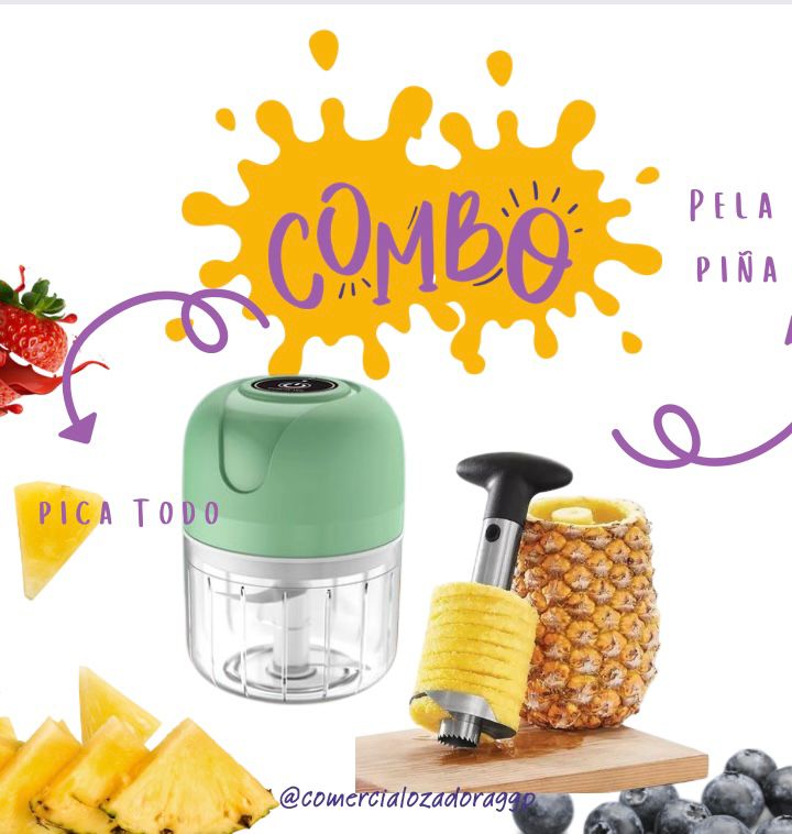 COMBO PICA TODO + PELA PIÑA