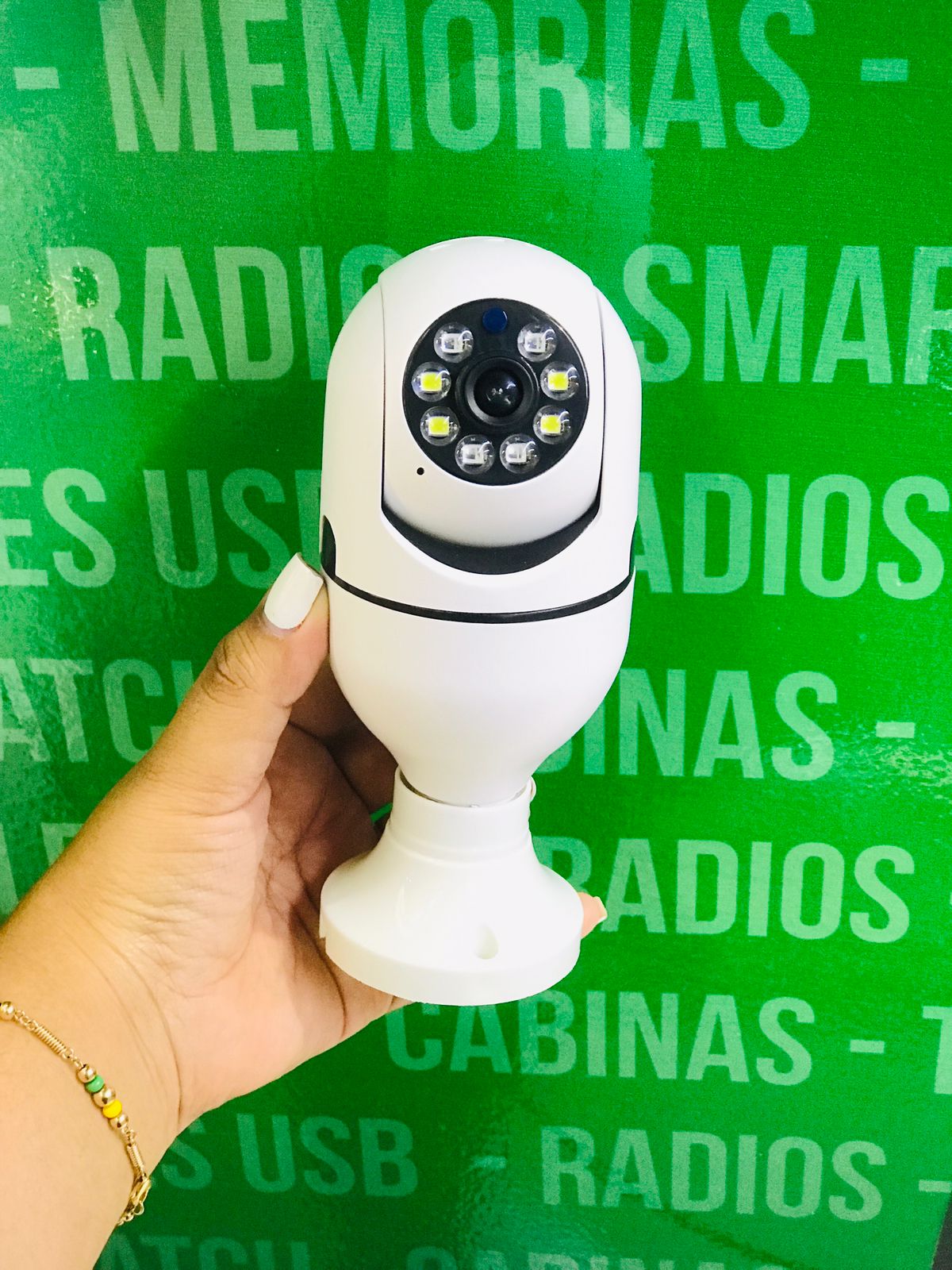 CÁMARA INTELIGENTE CON BOMBILLA CON WIFI - Imagen 3