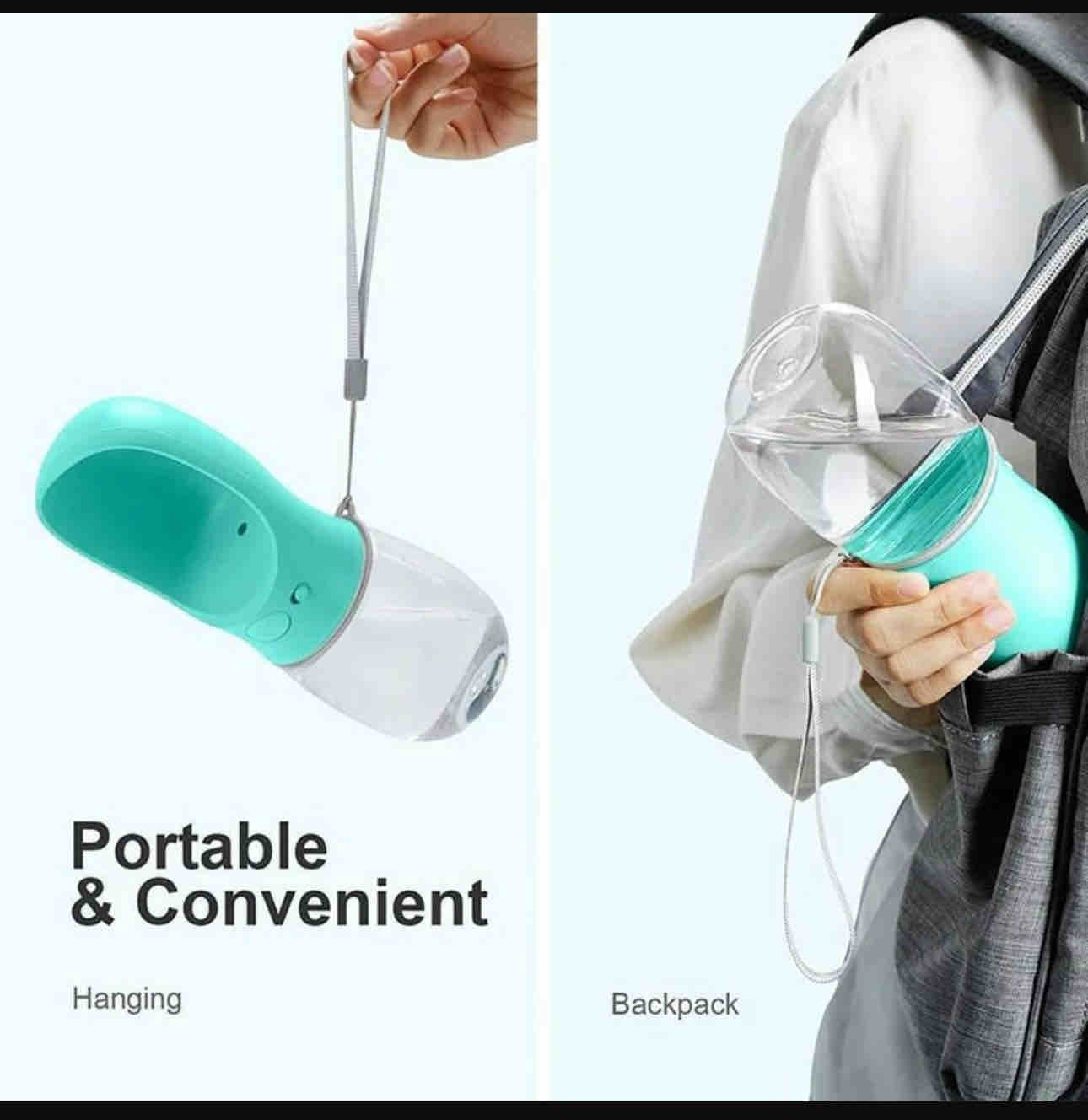 Bebedero Termo Mascotas Portátil