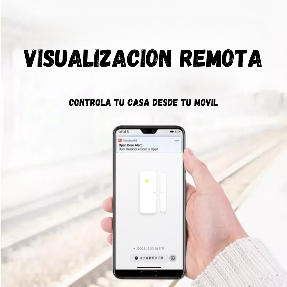 Sensor Wifi De Puerta Y Ventana Alexa