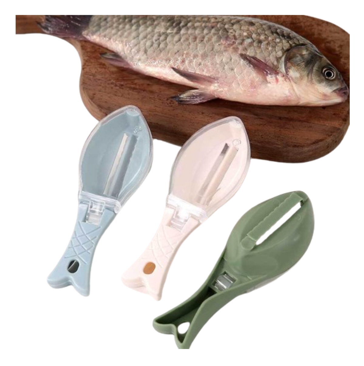 Descamador Pescado Con Deposito