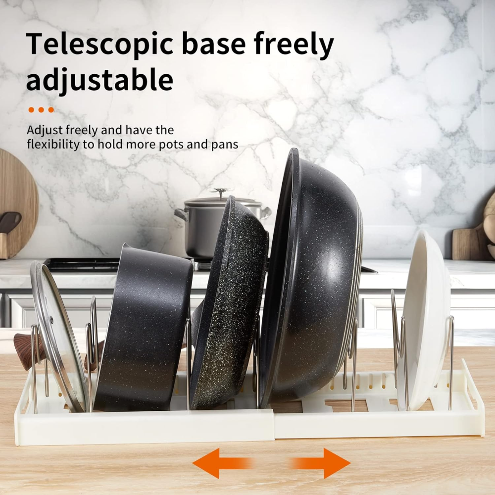 Platero Graduable Retráctil Organizador