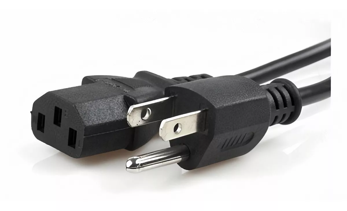 Cable poder para pc 1.5 mts