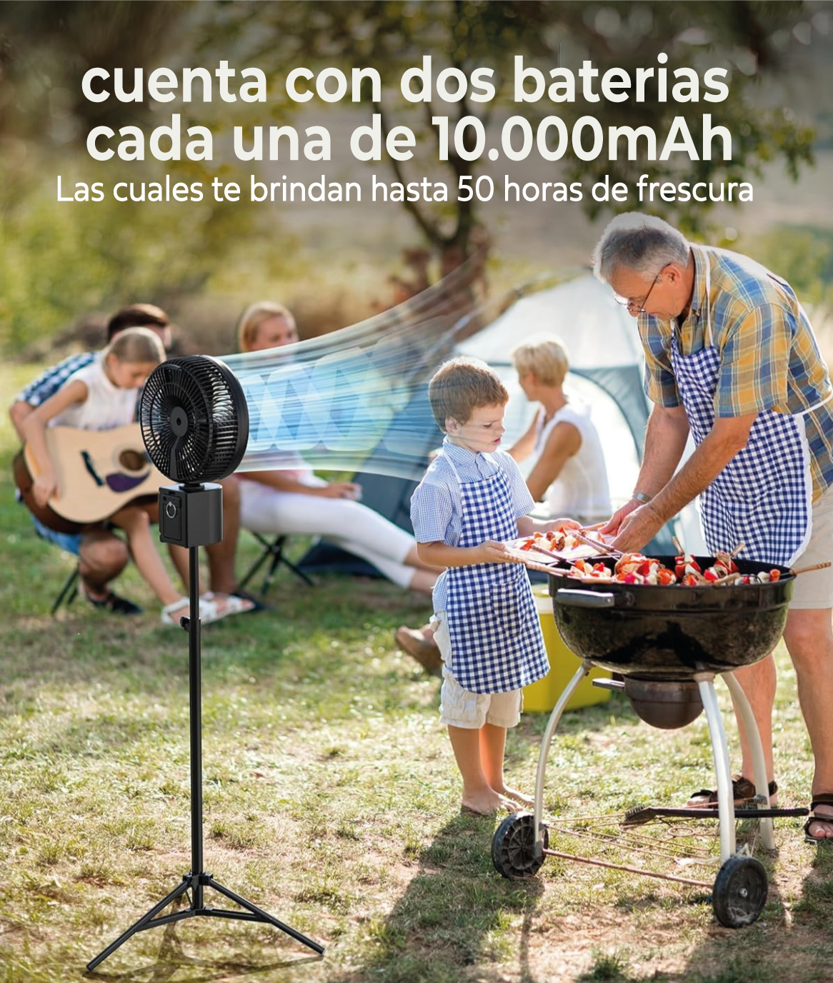 VENTILADOR RECARGABLE