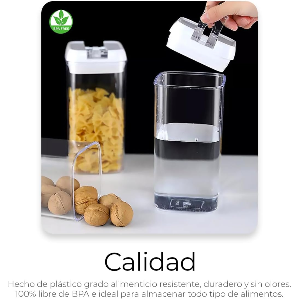 Set Contenedor De Alimentos 7pcs - Imagen 5