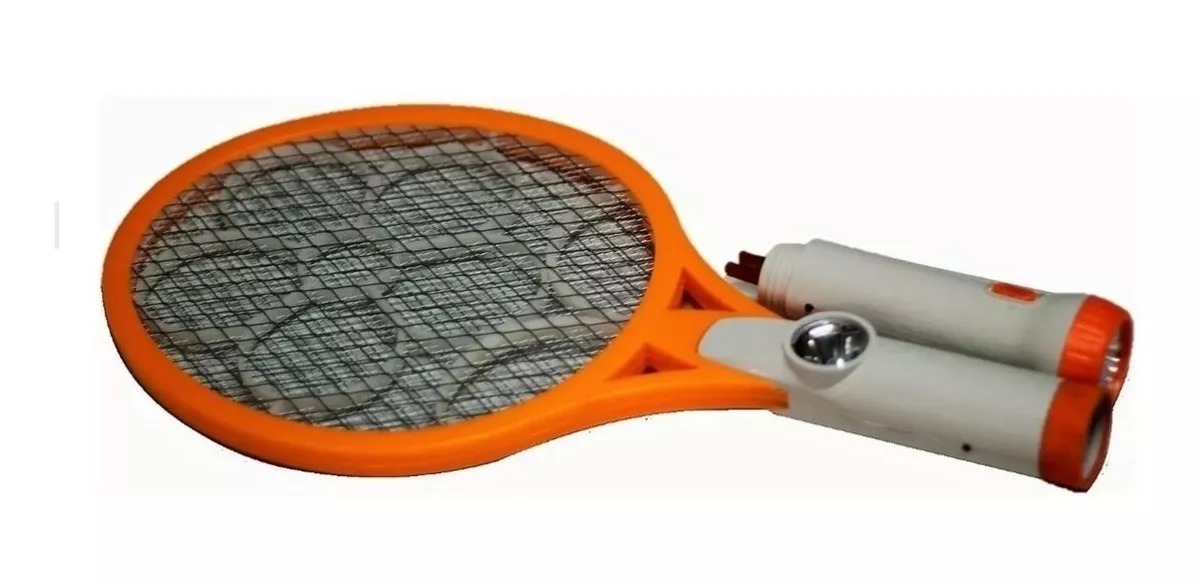 Raqueta Mata Moscas Zancudos Recargable - Imagen 3