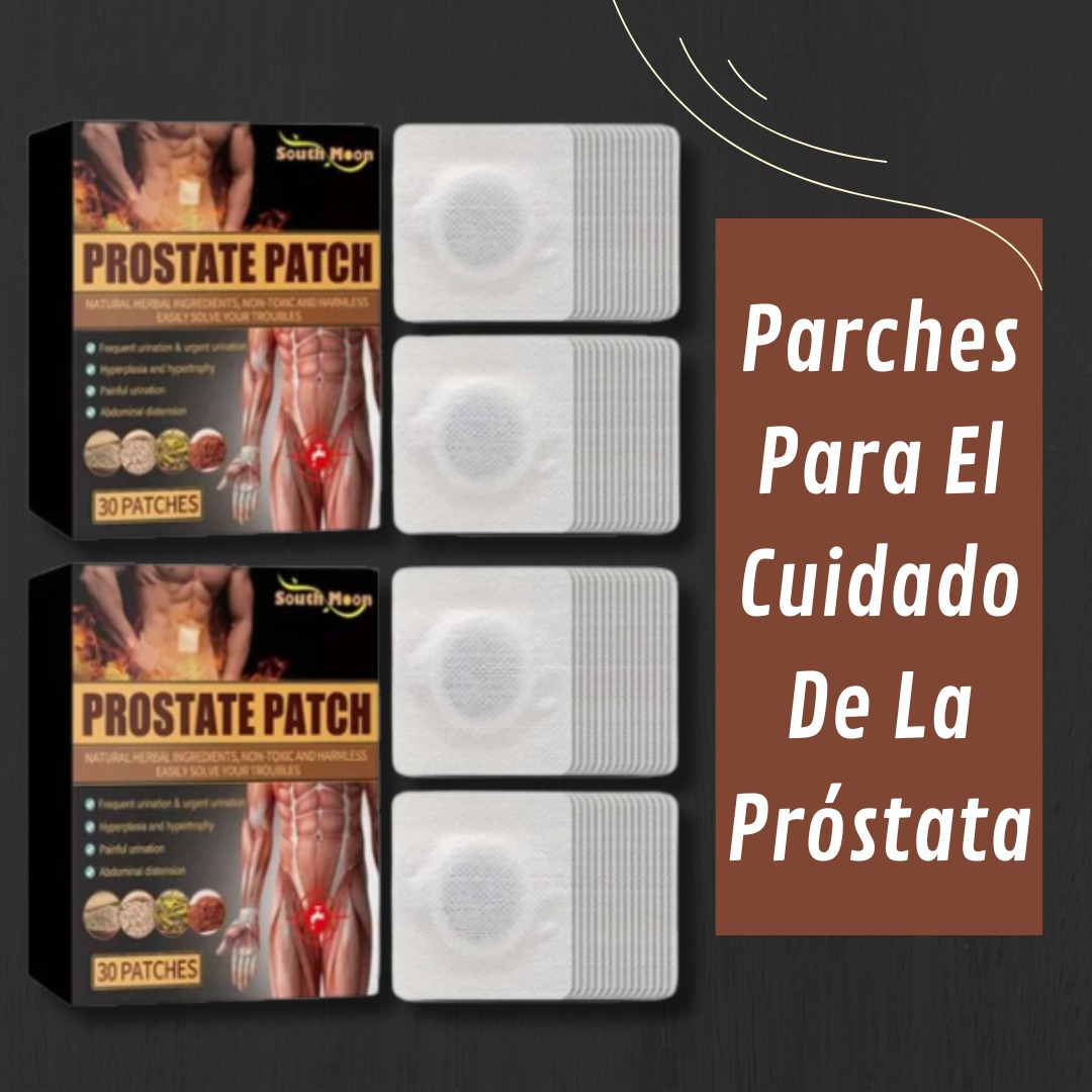 Parche para el cuidado de la prostata