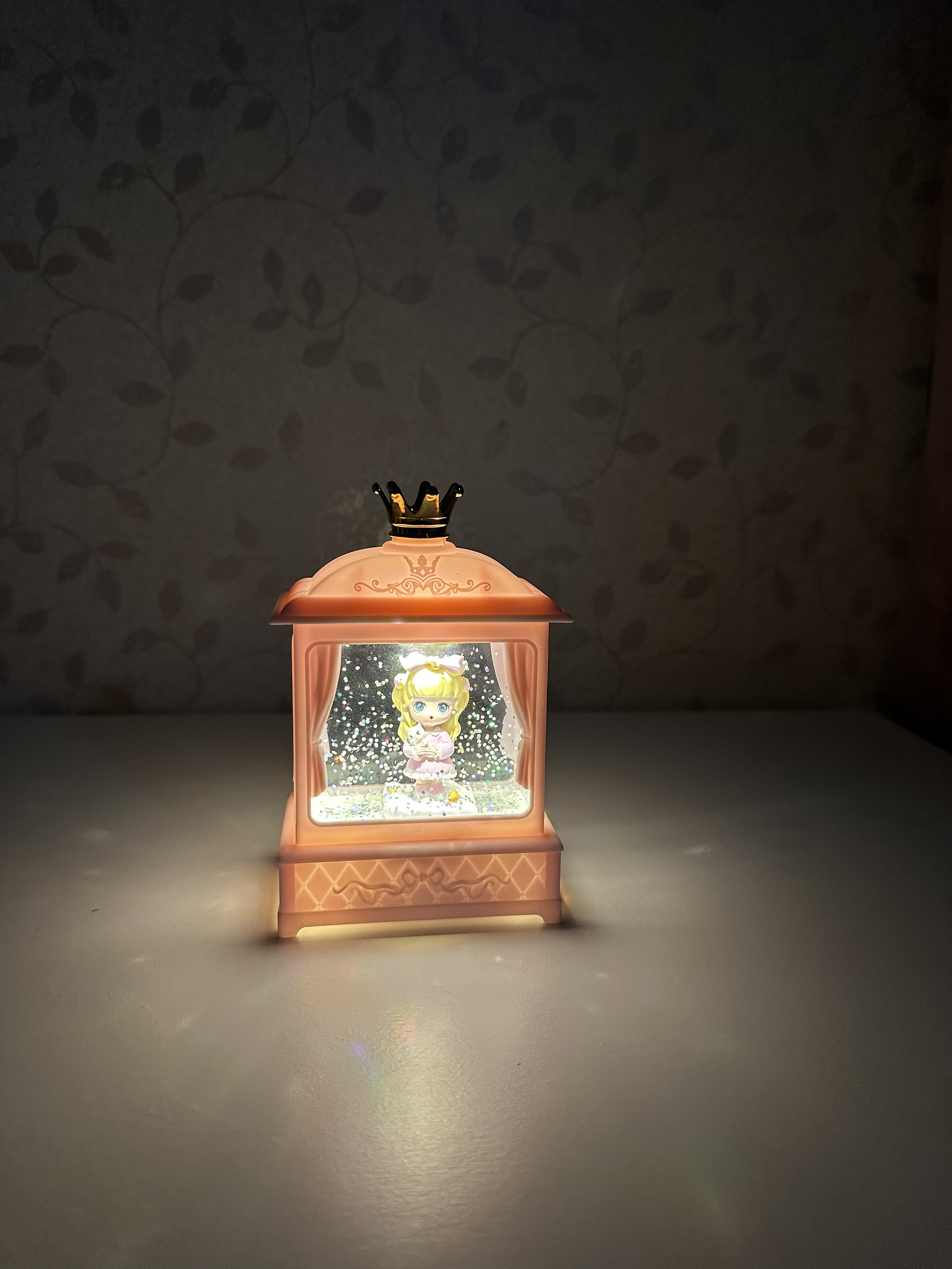 Lámpara musical de princesas para niñas