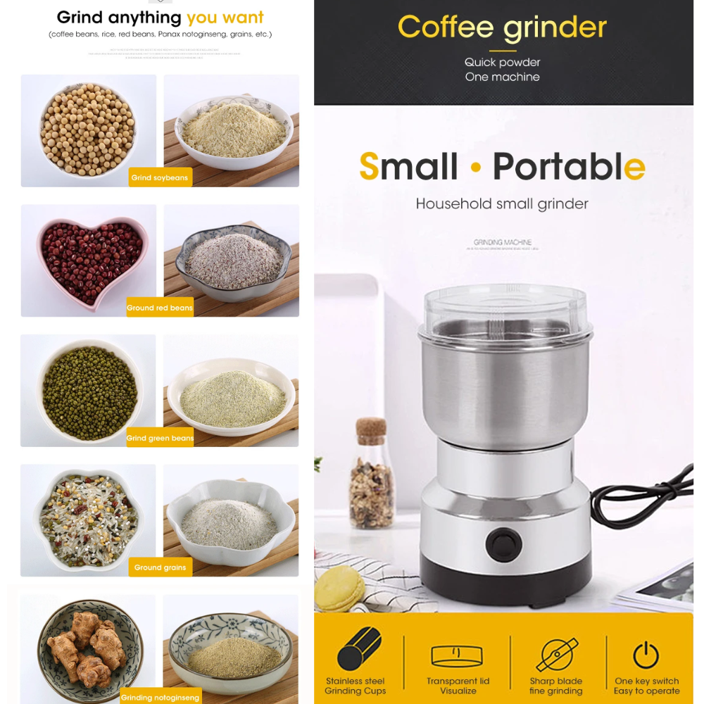 Molino Moledor Eléctrico De Café NIMA