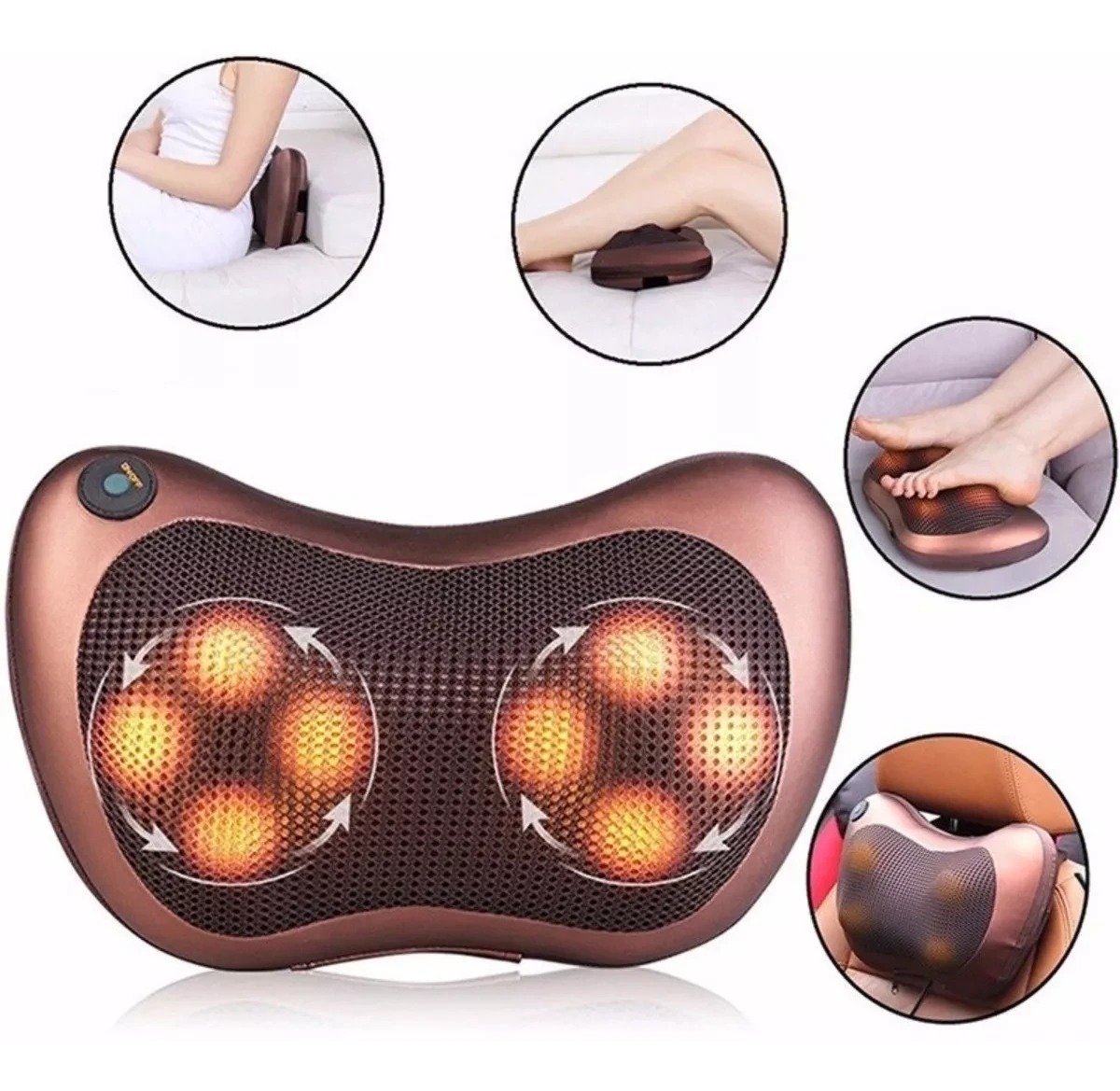 Cojín Masajeador Eléctrico Corporal Lumb