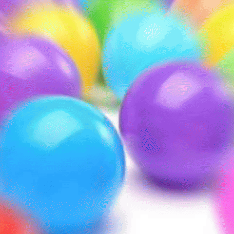 PELOTAS DE PLÁSTICO X 50 UNIDADES*